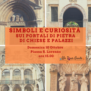 Simboli e curiosità sui portali di pietra di chiese e palazzi di Vicenza